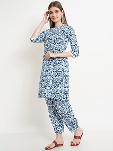 Image of COTLAND Fashions Kurta and Pant /Palazzo Set for Women