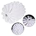 2Pcs Toilet Brush Replacement Head Cleaning Tool, Suitable for Brush rods with a Diameter of 12mm, White