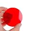 64mm Red Transparent Lens ( See Through)