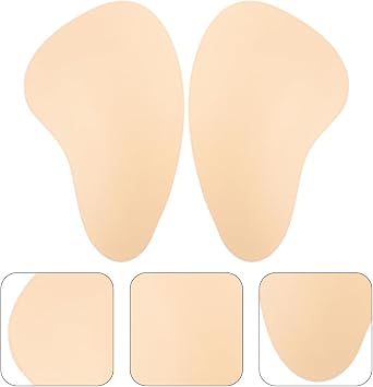 KALLORY Reusable Sponge Butt Lift Pads Hip Thigh Inserts for Women Underwear Shaper Trousers Postpartum Control Panties 15.15X8.85X0.07 Inches