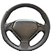 Loncky Genuine Leather Custom Fit Steering Wheel Covers for Infiniti G37/ Infiniti G35/ infiniti EX35 /Infiniti EX25/ Infiniti EX37/ Infiniti Q60/ Infiniti QX50/Infiniti Q40/Infiniti IPL G Accessories