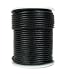 Round Leather Cord, 2mm Black, 25 Meter Spool (~28 Yards) for Beading, Jewelry, Crafts