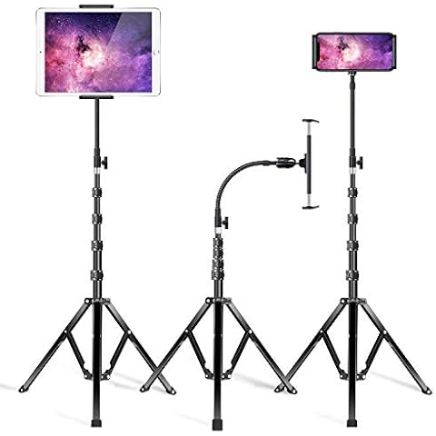 Luxtude Metal Soporte Tablet con Trípode Cover