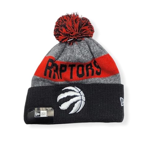 NBA Toronto Raptors Ne16 Tech Knit Beanie, Black, One Size