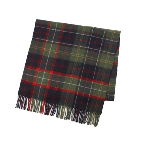 [Barbour] [バブアー] ブラック パッチワーク タータン スカーフ USC0387 マフラー メンズ レディース (02.レッドクラシックタータン) [並行輸入品]