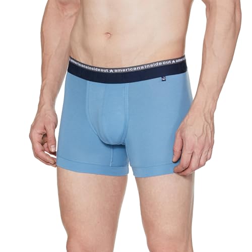 Image of Jockey US60 Men Super Combed Cotton Elastane Stretch Solid Trunk with Ultrasoft Waistband (Pack of 2)