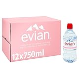 País de origen: Francia Evian agua mineral sin gas 12 x 750ml