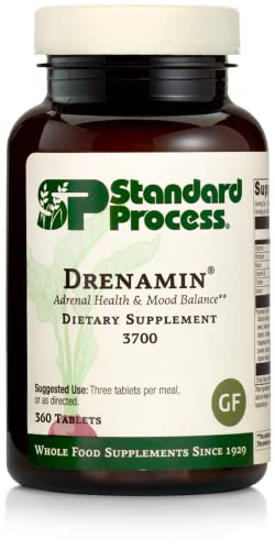 Standard Process - Drenamin - Supports Immune System Function Energy Production and Balanced Mood - 360 Tablets