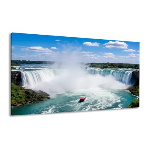 Niagara Falls large framed canvas 24x48