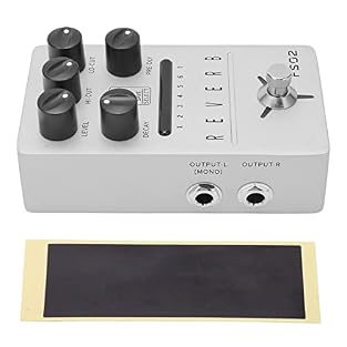 [7 Classic Reverberation]: Features seven distinct reverb modes including room, hall, church, cave, plate, spring, and mod for versatile sound shaping [Preset Slots]: Store and edit your favorite sounds with built-in preset slots, reducing signal los...
