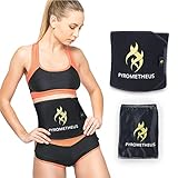 PYROMETHEUS Bauchweggürtel zum Abnehmen mit integrierter Handytasche - Waist Trainer Gürtel für Damen & Herren - inkl. Aufbewahrungsbeutel