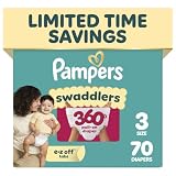 Pampers Swaddlers 360 Size 3 (70 ct)