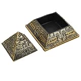 joyeria egipcia oro Fabricado con materiales preferidos, esta decoración tiene buen material, y es seguro, duradero y práctico. caja de almacenamiento de joyas