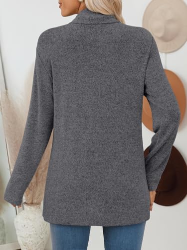 Image of LILLUSORY Cardigan Sweaters for Women Lightweight Cardigans Fall Outfits | Open Front Long Cardigan with Pockets, Business Casual Outfits, Airport Travel Outfits, Teacher Outfits, 2026 Fall Fashion