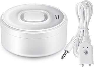 Wifi vattenläckagedetektor, smart vattensensor larm med 100 DB högt larm realtid mobila varningar för Tuya-system för kök badrum (med sond)
