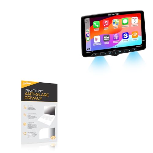 BoxWave Screen Protector Compatible with BOSS Audio BE14ACP.WX - ClearTouch Anti-Glare Privacy (2-Pack), Privacy Screen Protector Flexible Film Anti-Glare