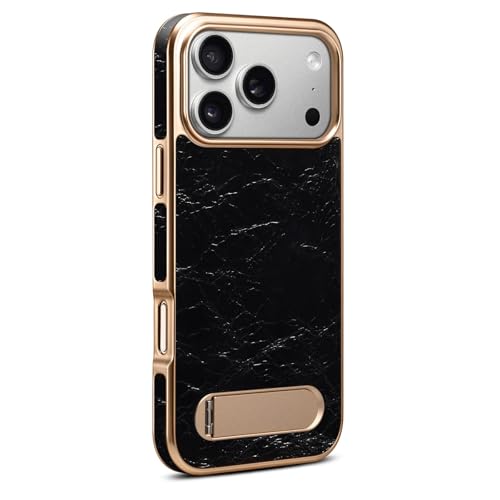 For IPhone 17 / 17 Pro / 17 Air / 17 Pro Max�p �}�O�l�b�g�P�[�X ? �������L�b�N�X�^���h�E�J�����ی�J�o�[�A�{�v�����b�L���H�̍����ی�V�F��,17pro max,Black