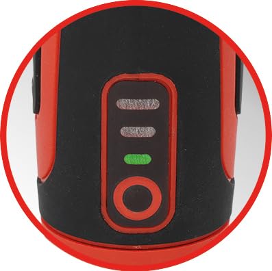 KS TOOLS 515.6550 Visseuse sans fil magnétique Batterie Rouge