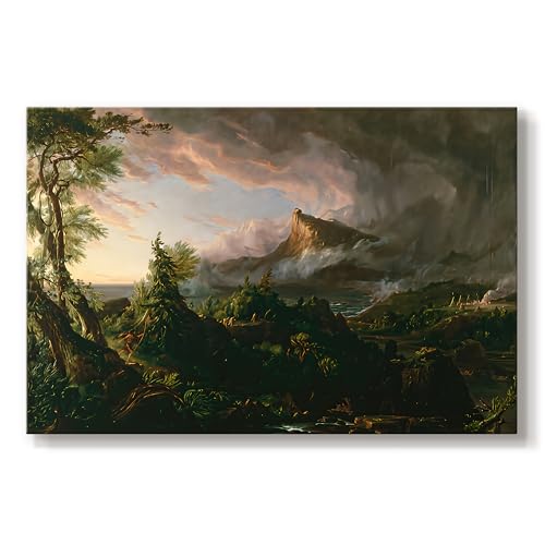 Thomas Cole | Storm Over The Silent Mountain | Art Work Prints | GAL089