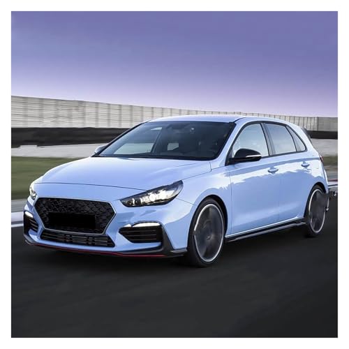 Lèvre de pare-chocs avant pour Hyundai I30N MK3 MK3.5 spoiler noir brillant 3 pièces