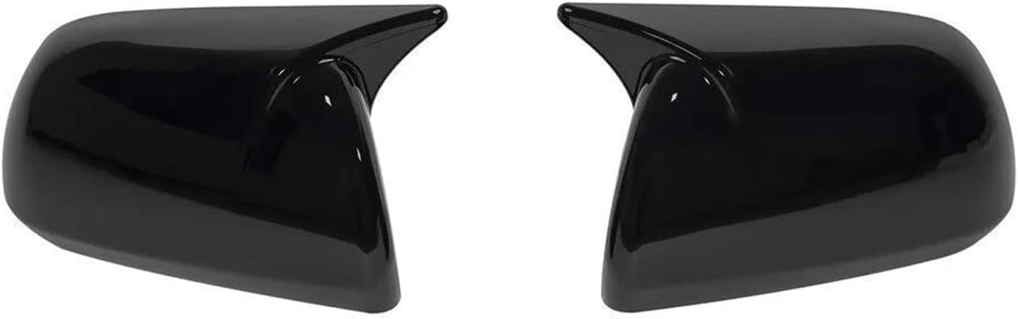 Rear View Mirror Shell Housing for Toyota for Highlander 2008-2013 Exterior Door Rear View Case Trim Wing Mirror Caps (Carbon Fiber Look)