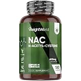 NAC N-Acetyl-Cysteine 600mg - 180 Capsules (6 Months Supply) - 1 per Day - Vegan & Gluten-Free NAC Supplement - Precursor to Glutathione - N-Acetyl-Cysteine Nutritional Supplements - Made in the UK