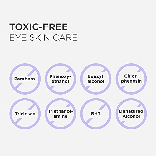 Dewycel Eye Plus Cream With Adenosine, Madecassoside, And Peptide Complex For Wrinkles, Dark Circles, And Dullness | Toxic Free Premium Korean Skincare | 1.0 Ounce #TOP5