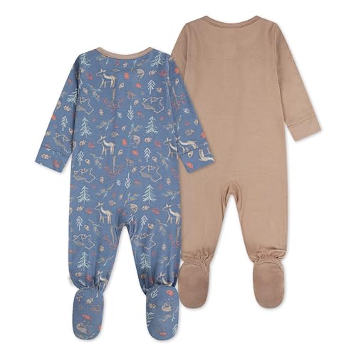 Image of HUGGIES Baby 2-pack Footed Coverall