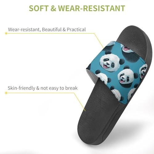Panda Cute House Sandals Non-Slip Bathroom Slippers Beach Summer Shoes for Men Women3