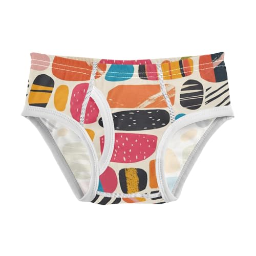 Black and White Stripes Toddler Boys' Soft Kids Underwear Breathable Children Panties