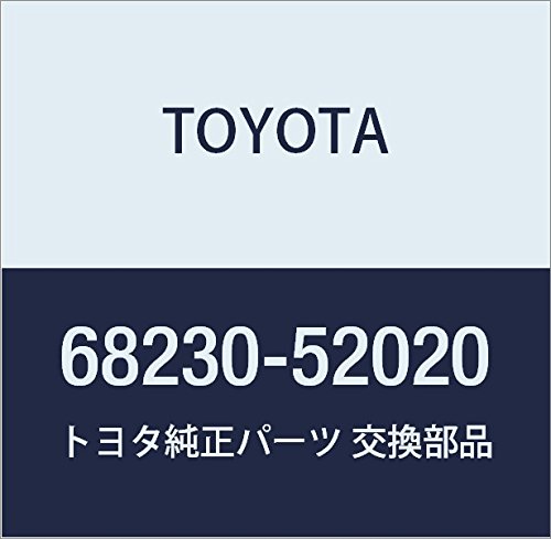 TOYOTA (トヨタ) 純正部品 リヤドアガラス ウエザストリップASSY OUT LH ファンカーゴ 品番68230-52020