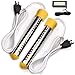 CalPalmy 3000W Immersion Heater | Submersible Water Heating with Full Stainless-Steel Guard and Thermostat| Heats 5 Gallons of Water in Minutes | Great for Small Tub - U.S Version (2-Pack)