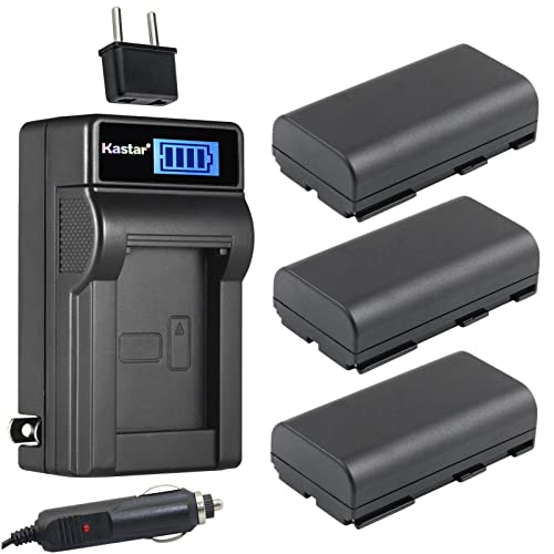Kastar BP-915 Battery & LCD AC Charger Kit for Phase One & Riegl