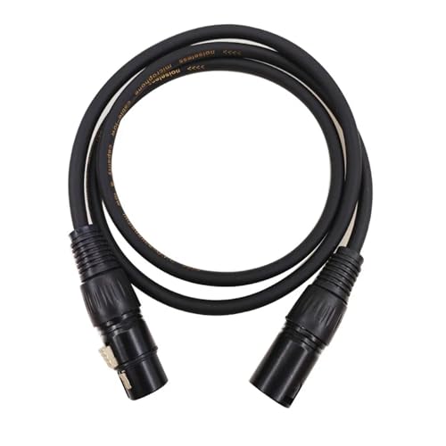 Cable XLR DMX512 blindado con cobre OFC que elimina las interferencias de audio