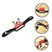 Healifty Adjustable Large Wood Planer and Scraper for Woodworking Manual Woodworking Tool with High Hardness Blade Comfortable Handle for Precise Trimming and DIY Wood Projects