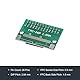 sourcing map 1 Stück FPC FFC PCB Konverter Steckerplatine 26P 0.5mm auf Buchsenseite 1mm Rückseit auf DIP 2.54 mm für LCD 3D Drucker DVD TV Laptop Audio