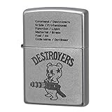 【ZIPPO】 ジッポーライター オイル ライター 【デビルベアー】 DESTROYERS デストロイヤーズ キャラクター クローム オールド仕上げ 6種類