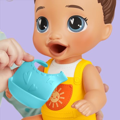 Baby Alive Dinnertime Creations, Brown Hair Doll with Play Food Accessories, 11 inches, Toys for 3+ Year Old Girls and Boys by Baby Alive - Image 8