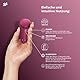 Satisfyer ’Sexy Secret Connect App’ Vibrator 8,5 cm | Tragbarer Klitoris leise & klein | Sex-Spielzeug| Unendlich viele Vibrationen für erotische Stimulation | Frau Mini Stimulator