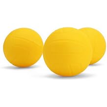 Spike Replacement Balls 3-Pack with Pump for Roundnet Game Mini Volleyball Pool Game