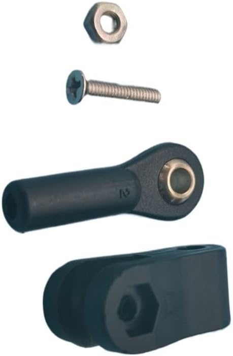 Two Sets of U-Shaped Ball-Nose Rudder Rocker Arms Fit for Remote-Controlled Aircraft Parts, Electric Foam Model Accessories