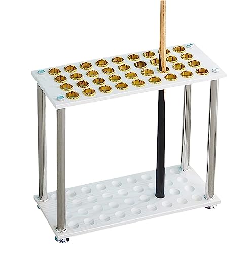 Support de queues de billard rack de rangement sol en bois brun