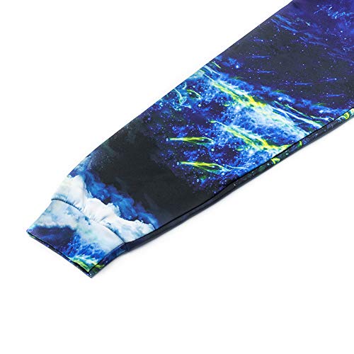 Asylvain Graphic Hoodies for Boys Girls 3D Print Novelty Colorful Cool Kids Sweatshirts Size 6-15 Years3