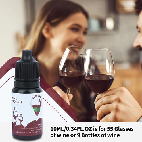 Wine drops Wine Filters Remove Histamines and Sulfite Remover, Natural Wine Filters for Red and White Alleviates Headaches, Prevent Wine Sensitivities(Bottle of 2) — view 4