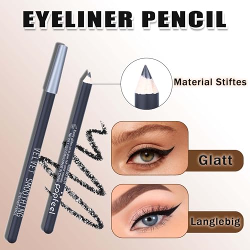 All-in-One Make Up Set, Schminkset für Augen, Augen Makeup Palette Kit für Mädchen, mit 40 Farben Lidschatten Eyeliner-Stift Augenbrauenstift Mascara Make-up Pinsel, für Anfängerinnen – Bild 6