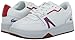 Lacoste Men's L001 Sneaker, White/Red/Blue, 10