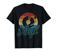Cool vintage vinyl design, great gift for Retri music DJ and record collectors. Lightweight, Classic fit, Double-needle sleeve and bottom hem