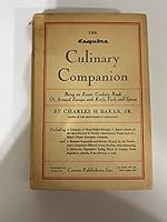The Esquire Culinary Companion: Being an Exotic Cookery Book, Or, Around Europe with Knife, Fork, and Spoon B002I0Q3W4 Book Cover