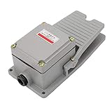 Foot Switch,LT3 Nonslip Momentary Metal Electric Power Foot Punch Hydraulic Press Cold Extrusion Machine Industrial Control Switch