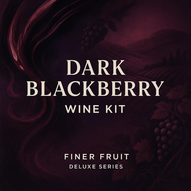 FWK Dark Blackberry Wine Kit - Finer Fruit Deluxe Series